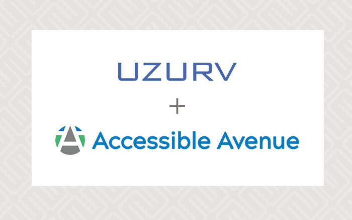 uzurv and accessible avenue logos