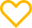 UZURV yellow heart icon